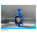 CF8 Disc Resilient Seat Lever Cast Steel Wafer Butterfly Valve